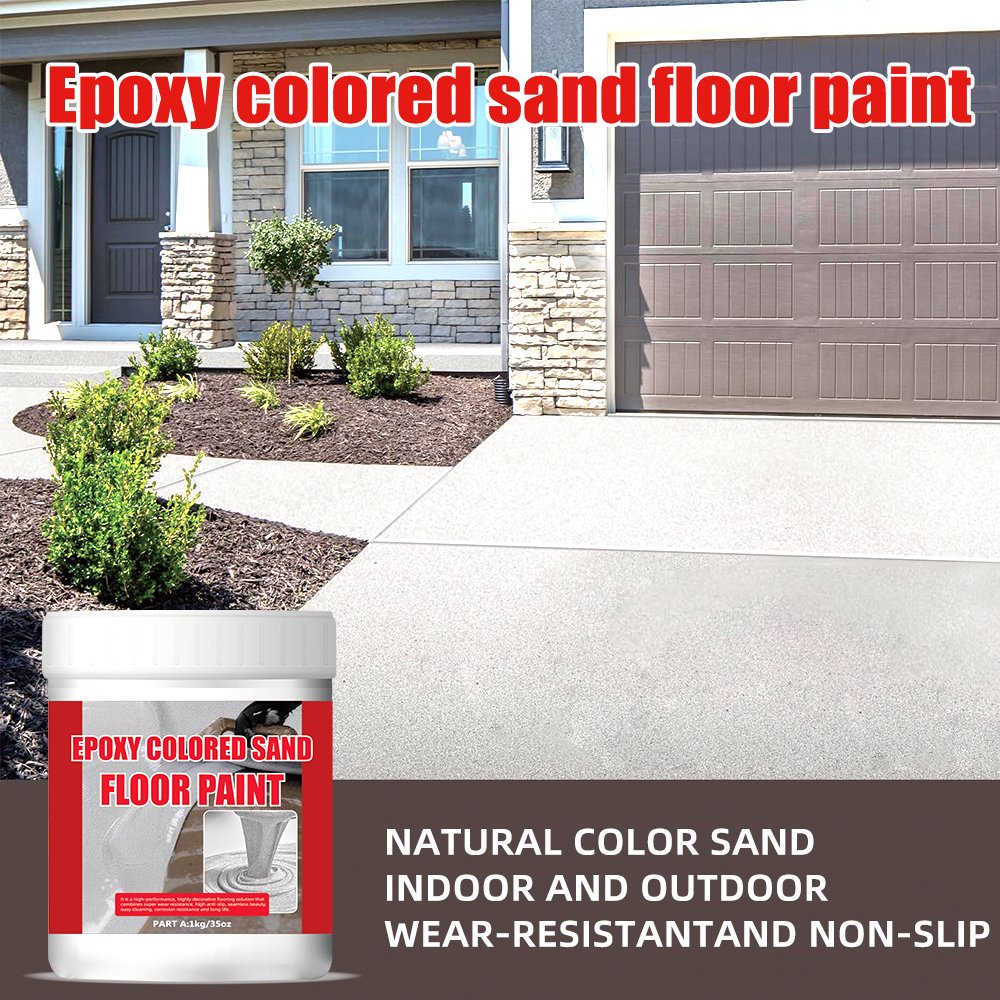 Epoxy Colored Sand Floor Coating - 图片 2